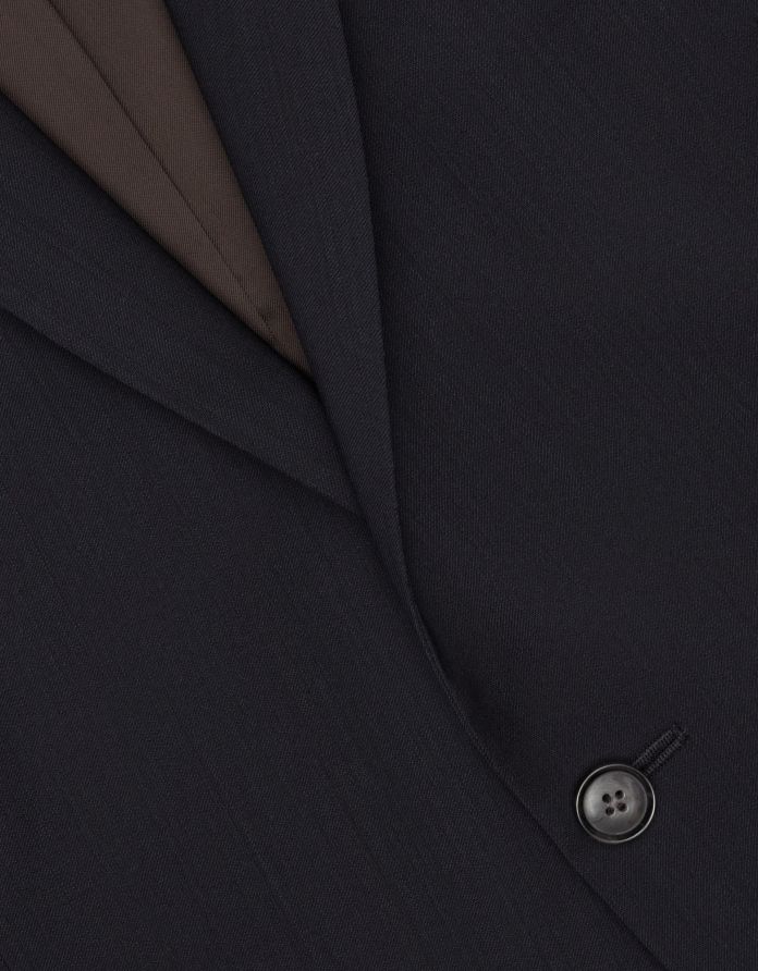 marynarka do zestawu marradi granatowy classic fit