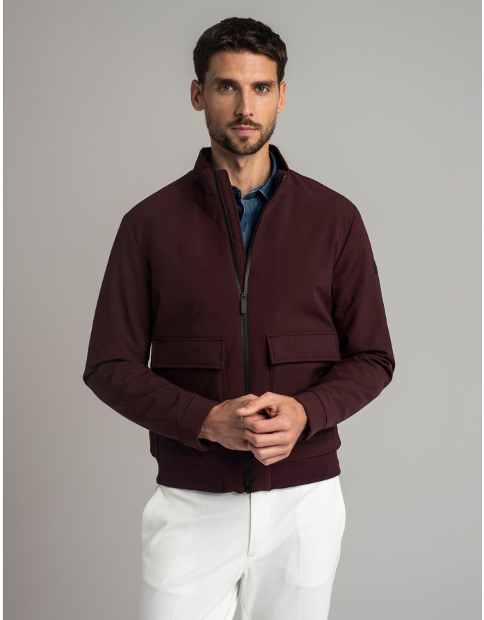 kurtka moretta bordowa