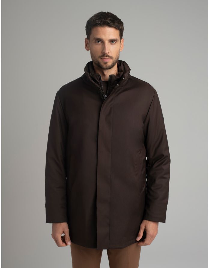 płaszcz nissoria brązowy