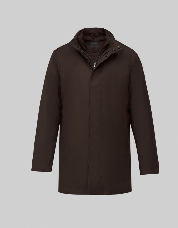 płaszcz nissoria brązowy