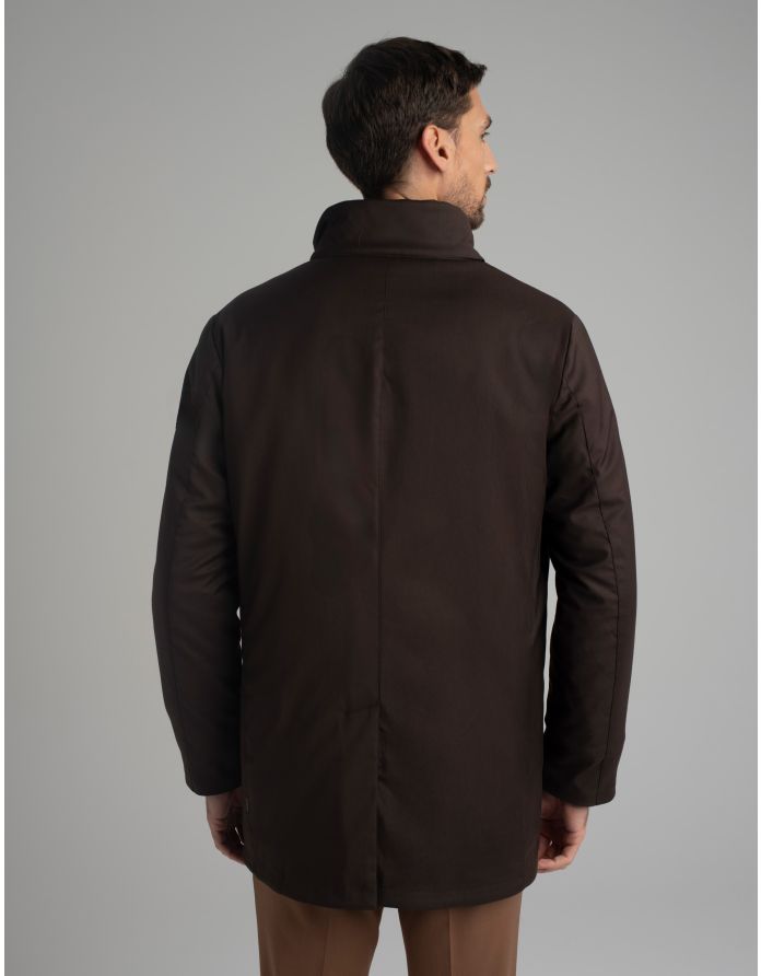 płaszcz nissoria brązowy