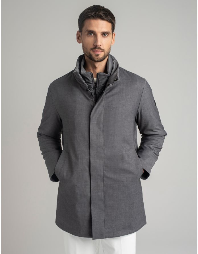 płaszcz nissoria szary