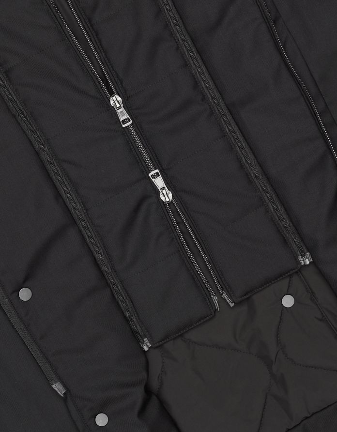 płaszcz nissoria czarny