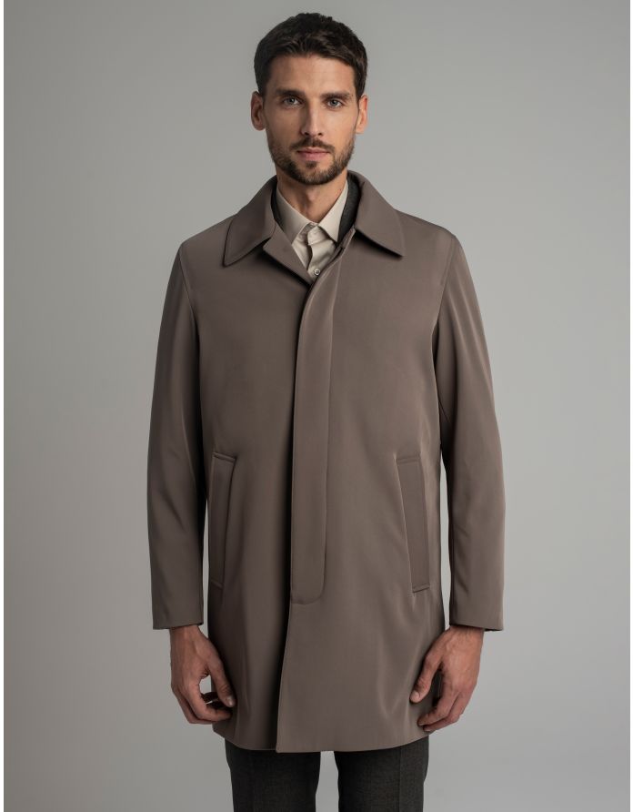 płaszcz credaro beżowy