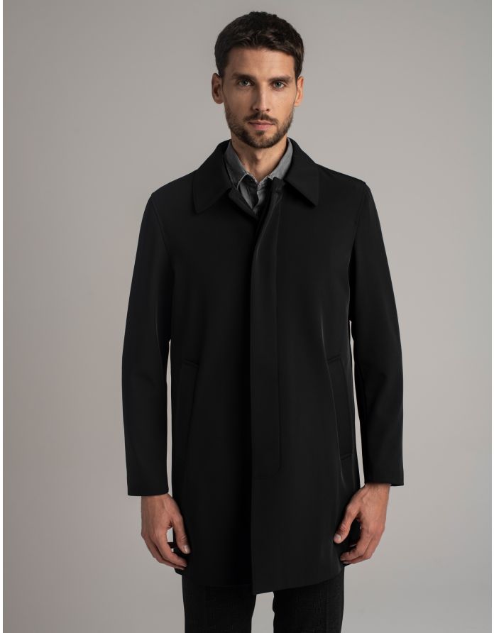 płaszcz credaro czarny