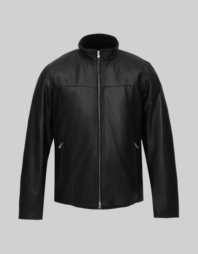 kurtka skórzana salandra czarna