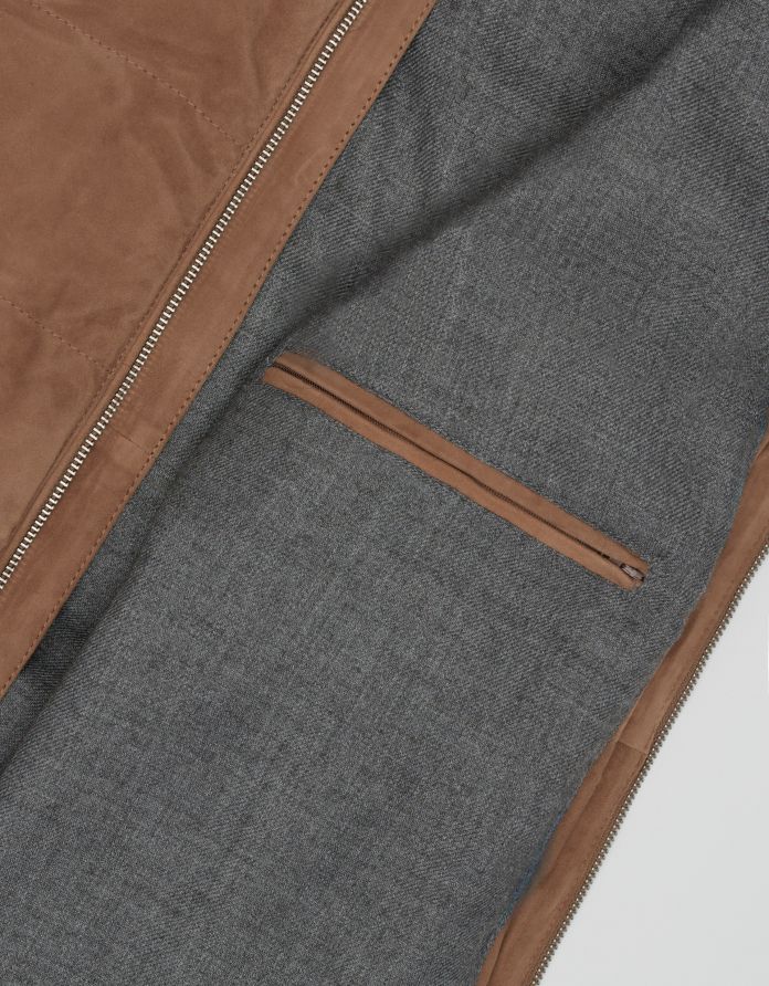 kamizelka calvignano brązowa BR1