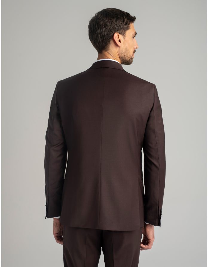 marynarka do zestawu brione bordo slim fit