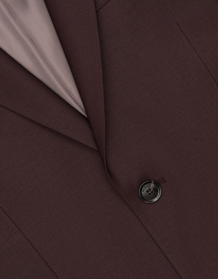 marynarka do zestawu brione bordo slim fit