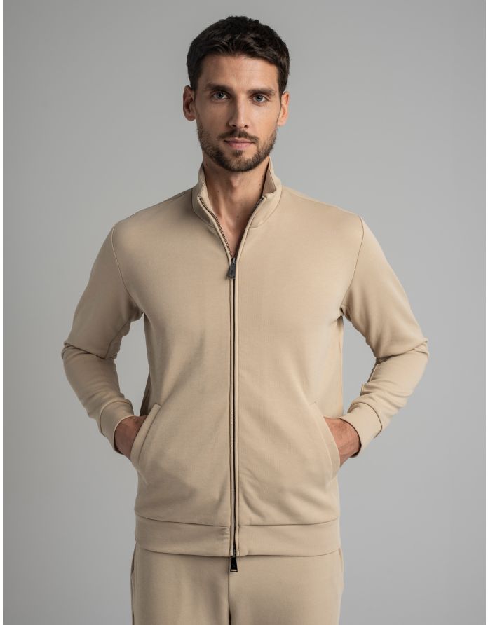 Bluza dresowa bisenti beżowa