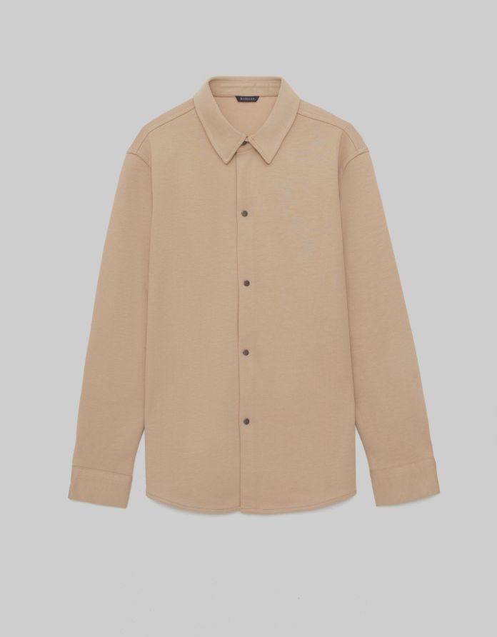 overshirt sanarica beżowy