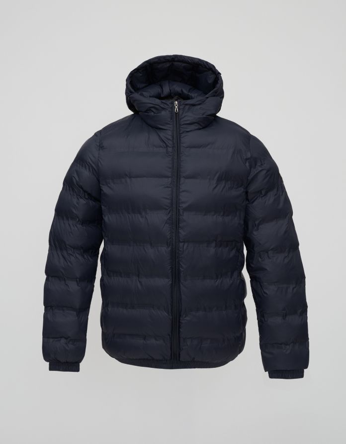 kurtka seniga granatowa