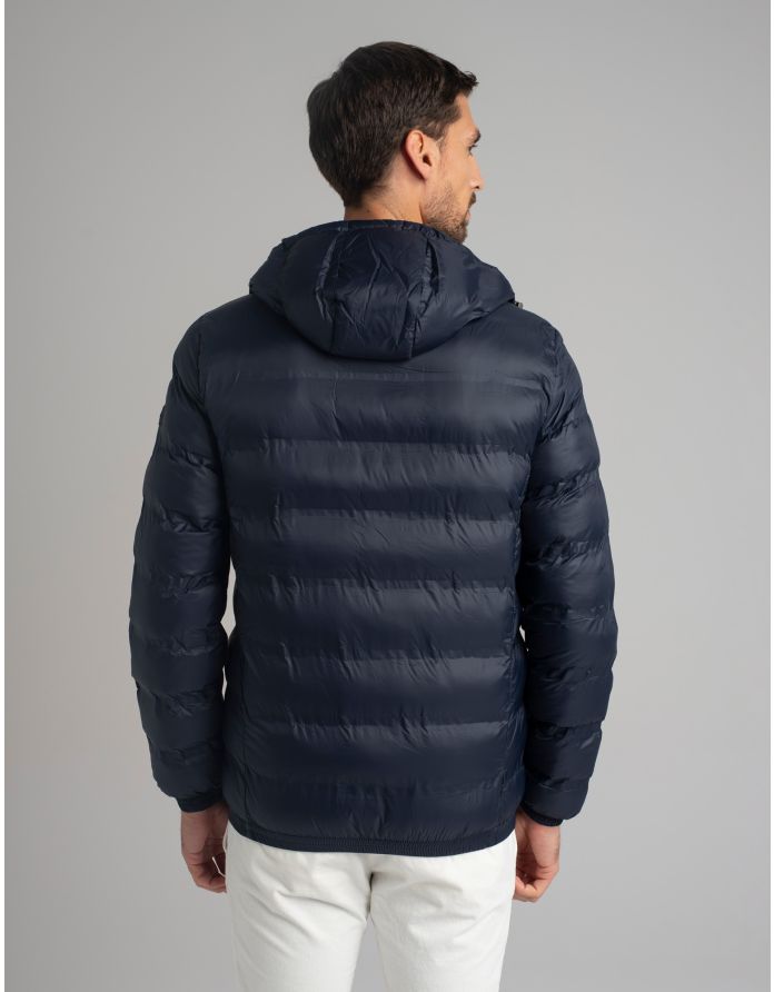 kurtka seniga granatowa