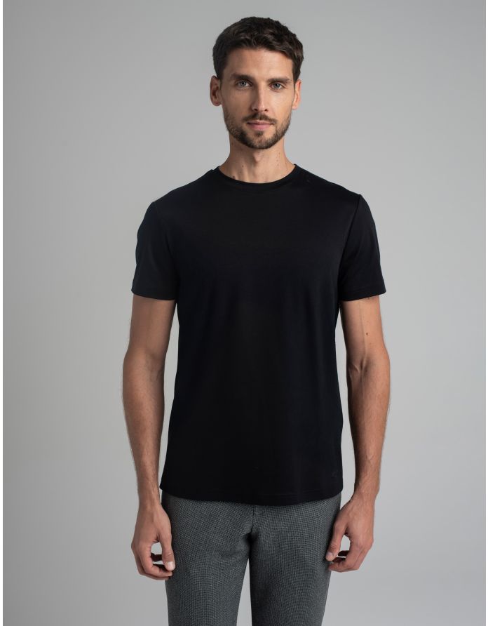t shirt milan czarny
