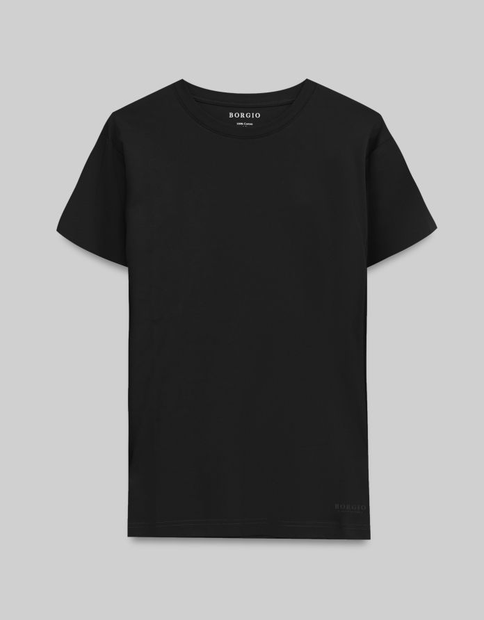 t shirt milan czarny