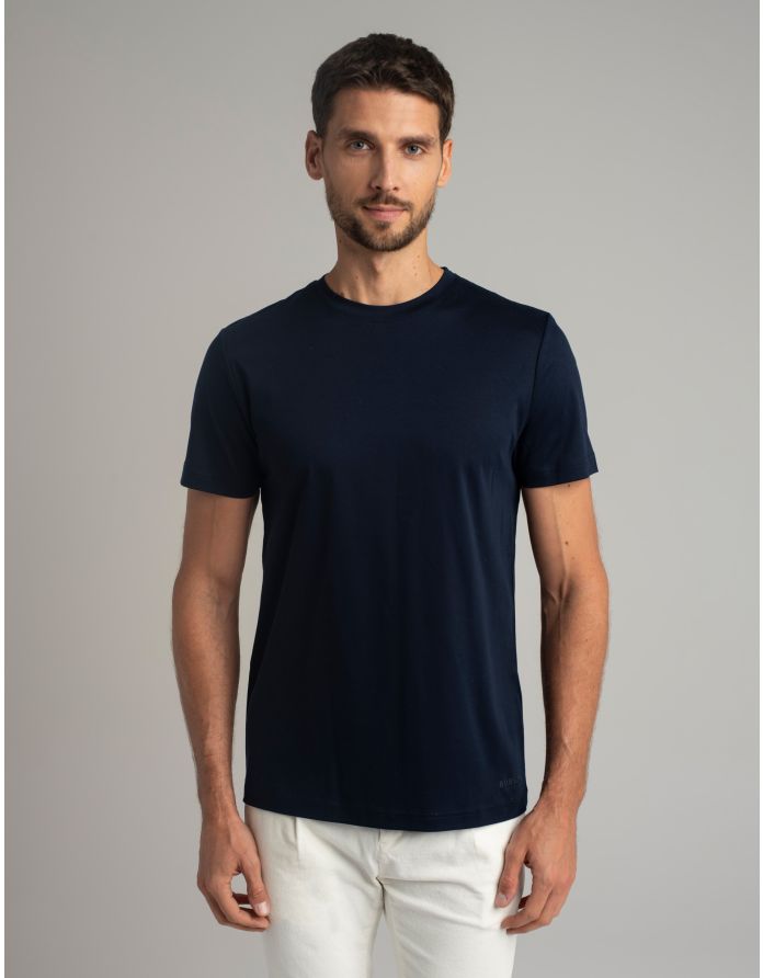 t shirt milan granatowy