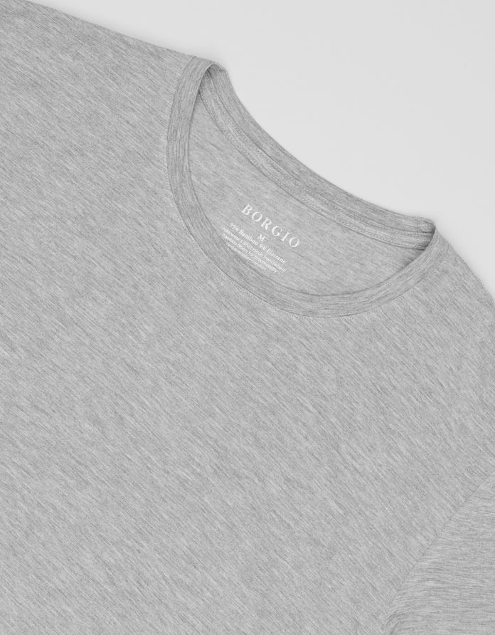 podkoszulka badesi on szary slim fit