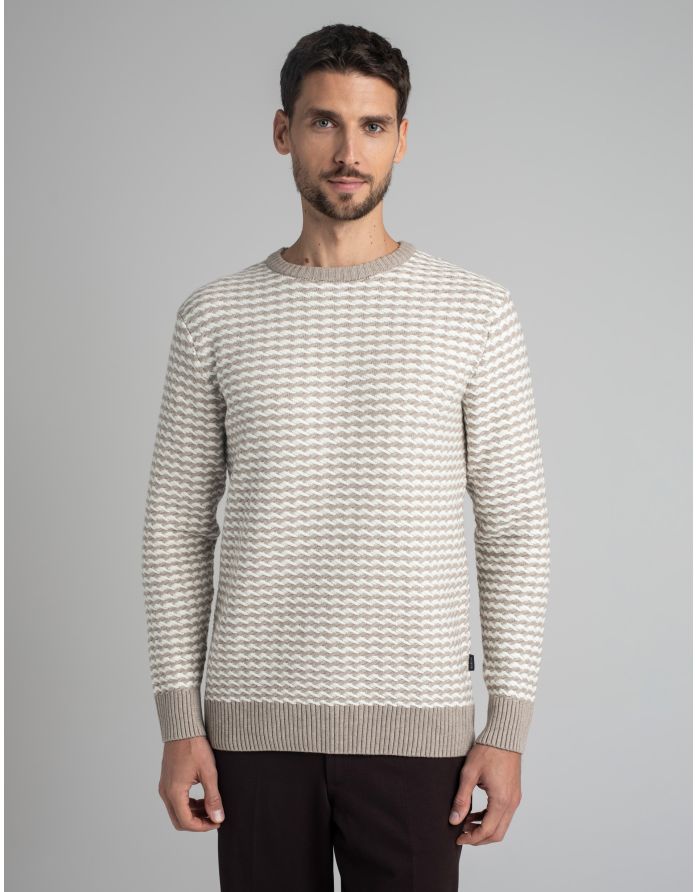 sweter vimercate beżowy