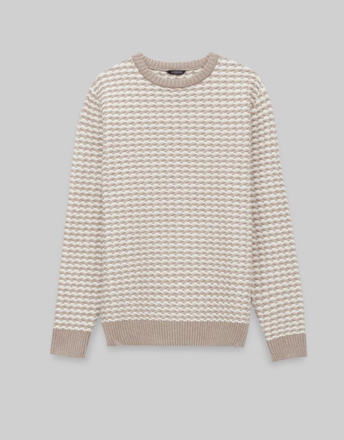 sweter vimercate beżowy