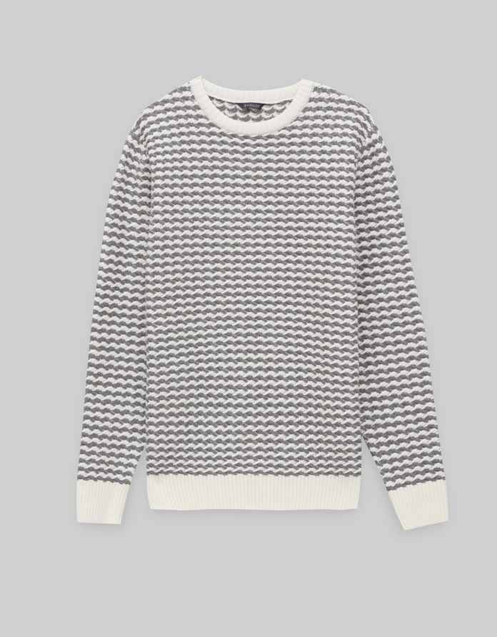 sweter vimercate szary