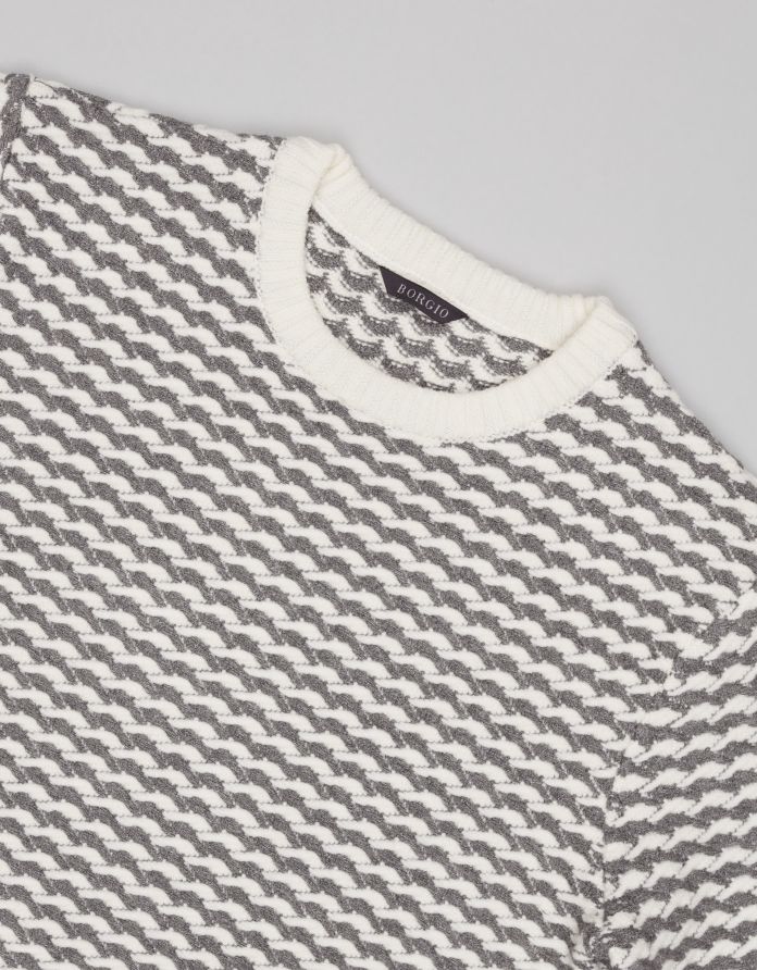 sweter vimercate szary