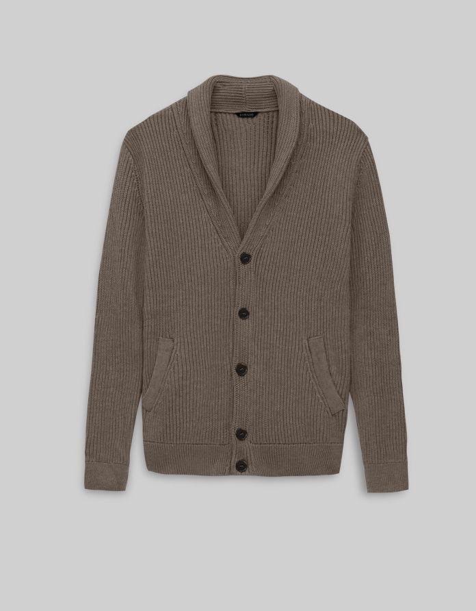 sweter kardigan magnano vn brązowy
