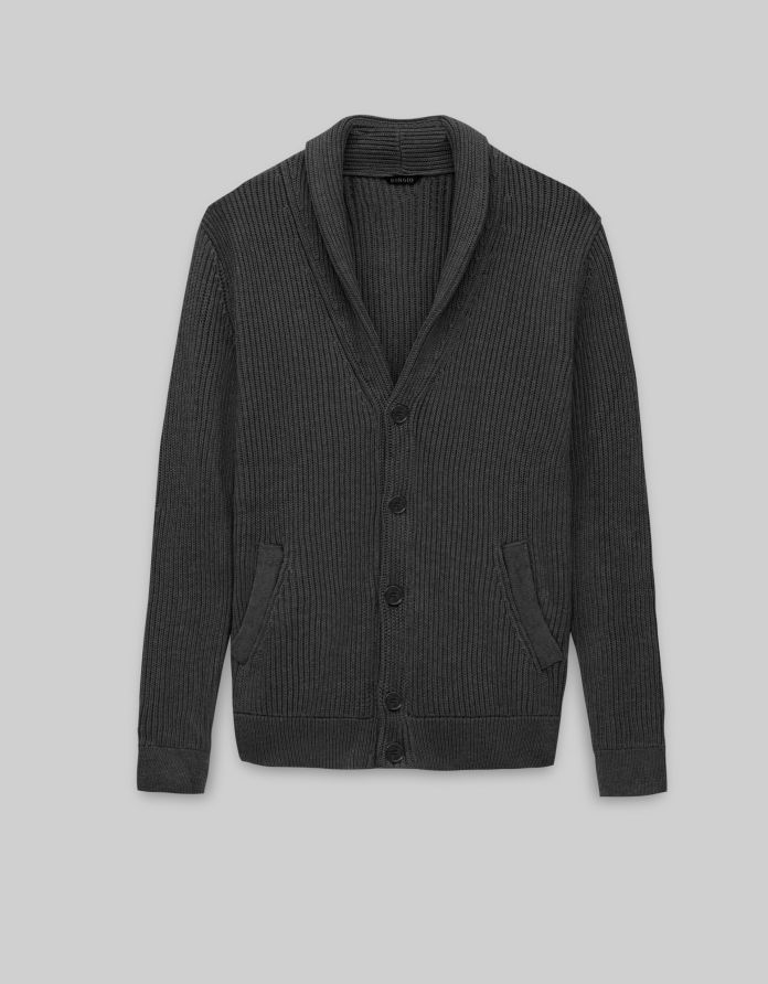 sweter kardigan magnano vn grafitowy