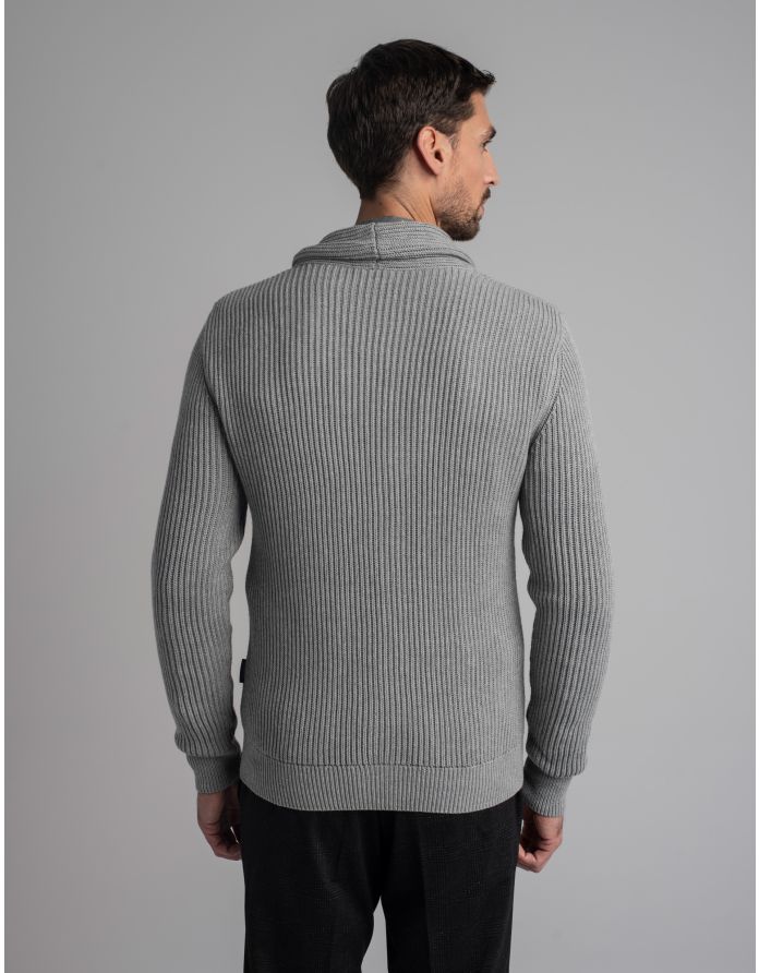 sweter kardigan magnano vn szary