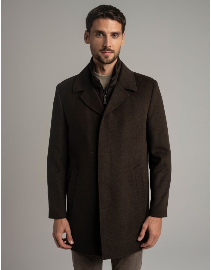 płaszcz serre brązowy