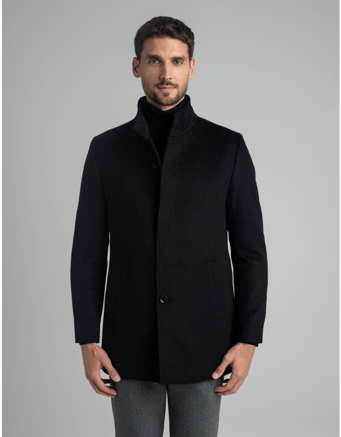 płaszcz rivara czarny
