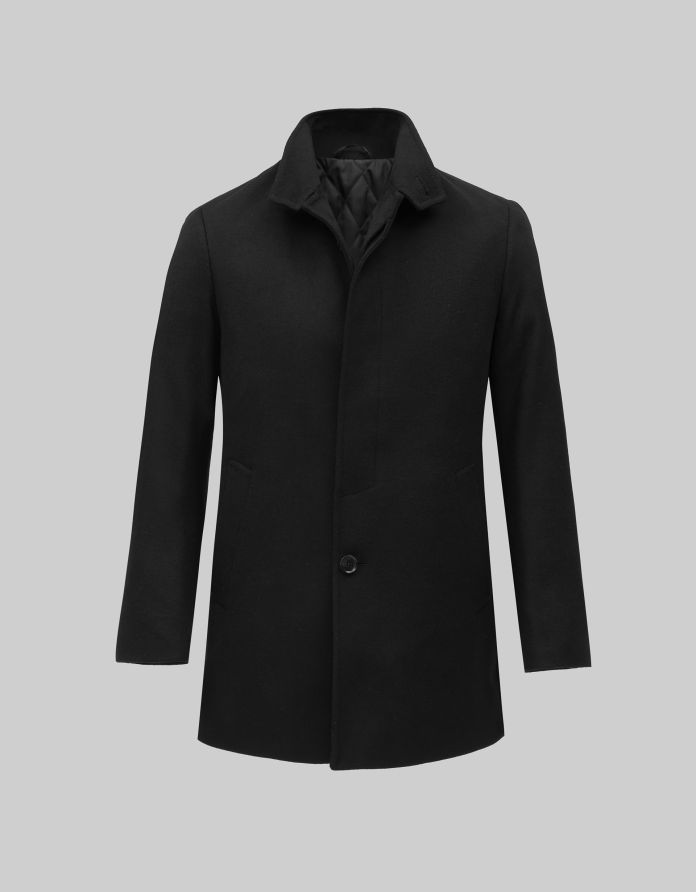 płaszcz rivara czarny