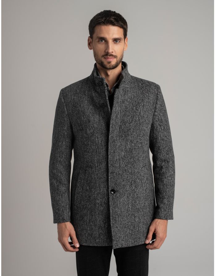 płaszcz rivara szary