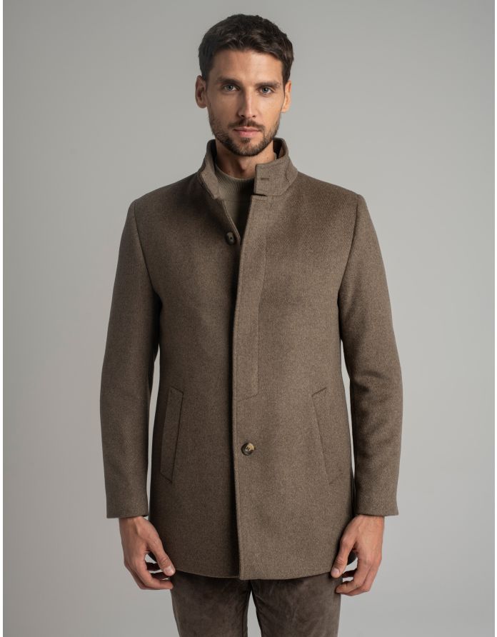 płaszcz rivara beżowy