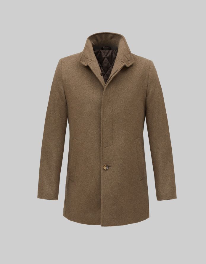 płaszcz rivara beżowy