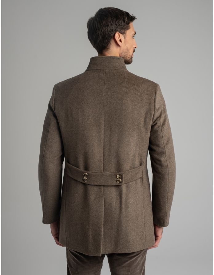 płaszcz rivara beżowy