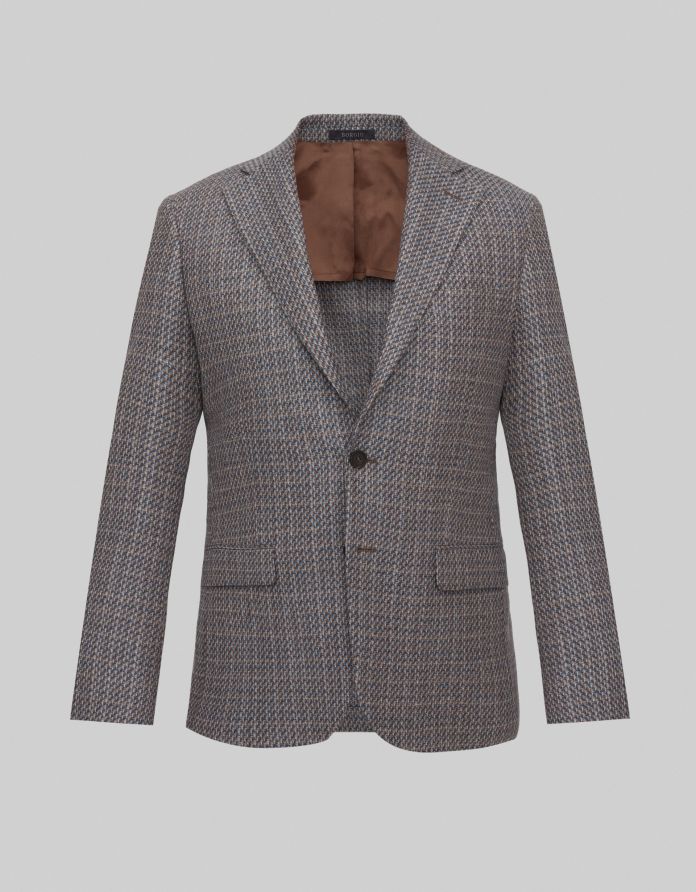 Marynarka sirmione szary slim fit