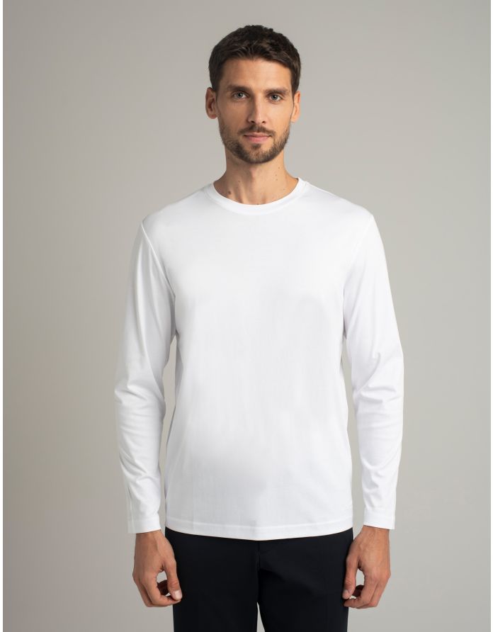 Longsleeve milazzo biały