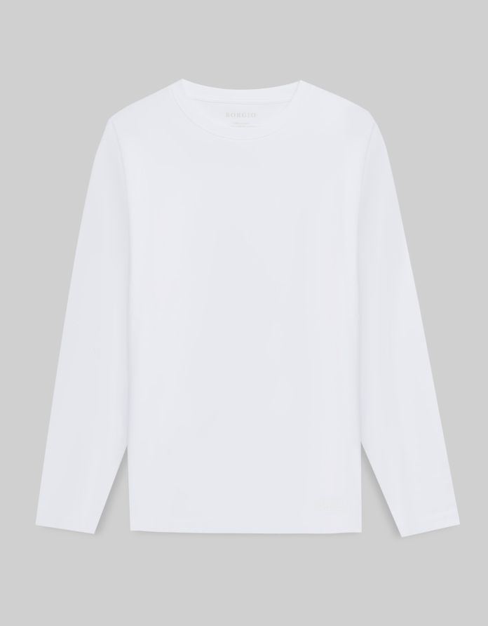 Longsleeve milazzo biały