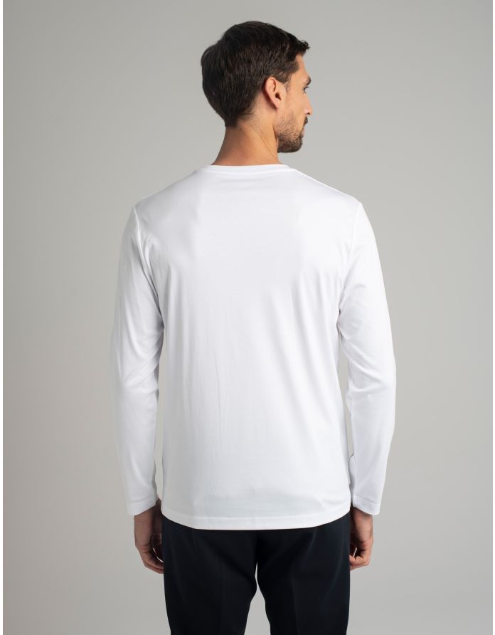 Longsleeve milazzo biały