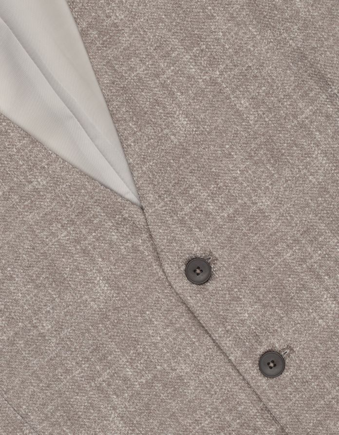 kamizelka genola beżowa slim fit