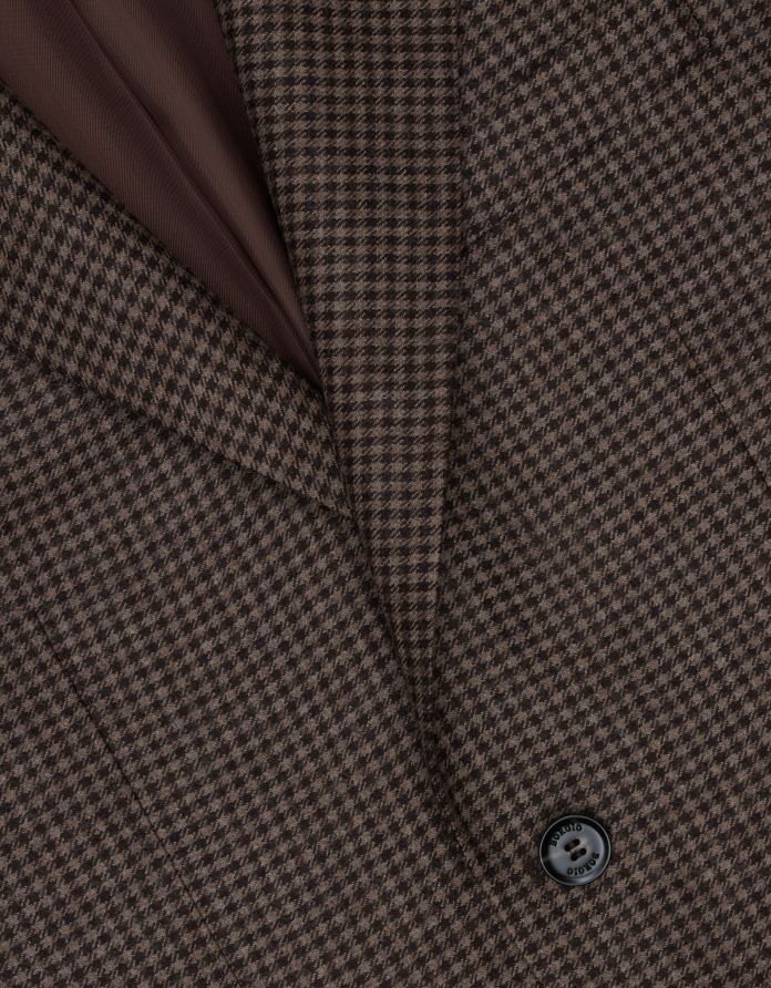 marynarka cortina brąz slim fit
