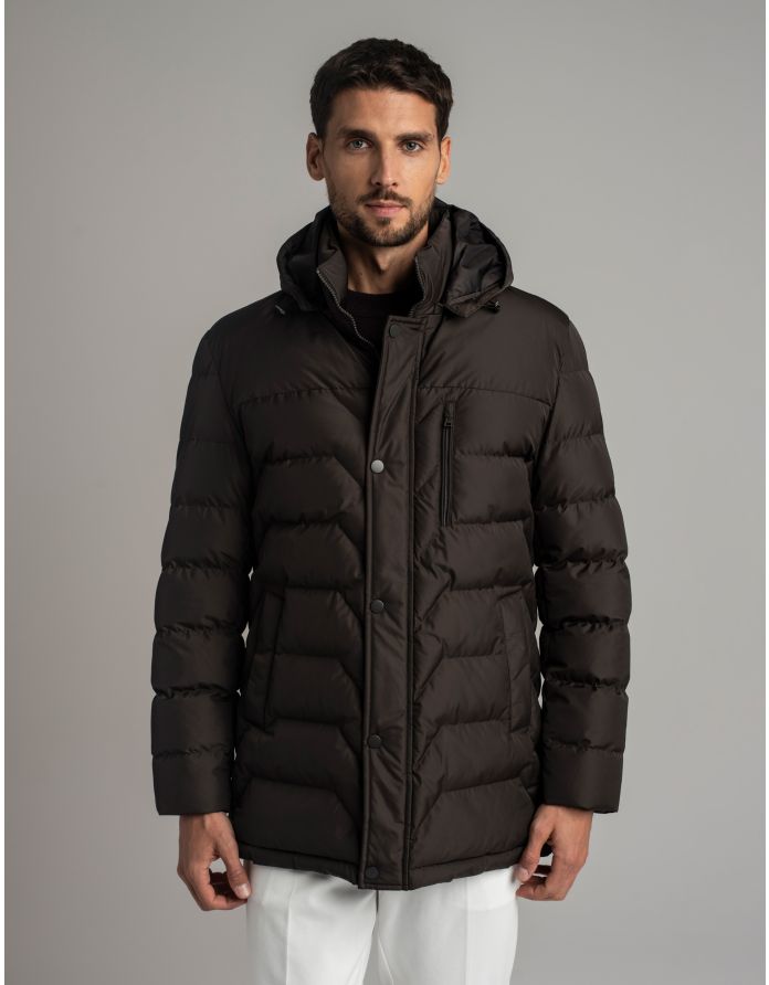 kurtka recale brązowa