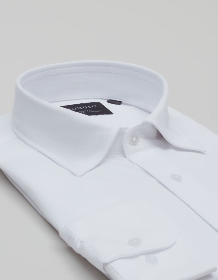 koszula moncalvo 00633 długi rękaw biały slim fit