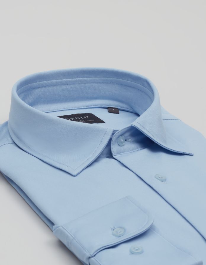 koszula moncalvo 00637 długi rękaw błękit slim fit