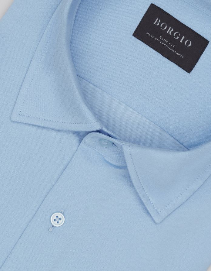 koszula moncalvo 00637 długi rękaw błękit slim fit