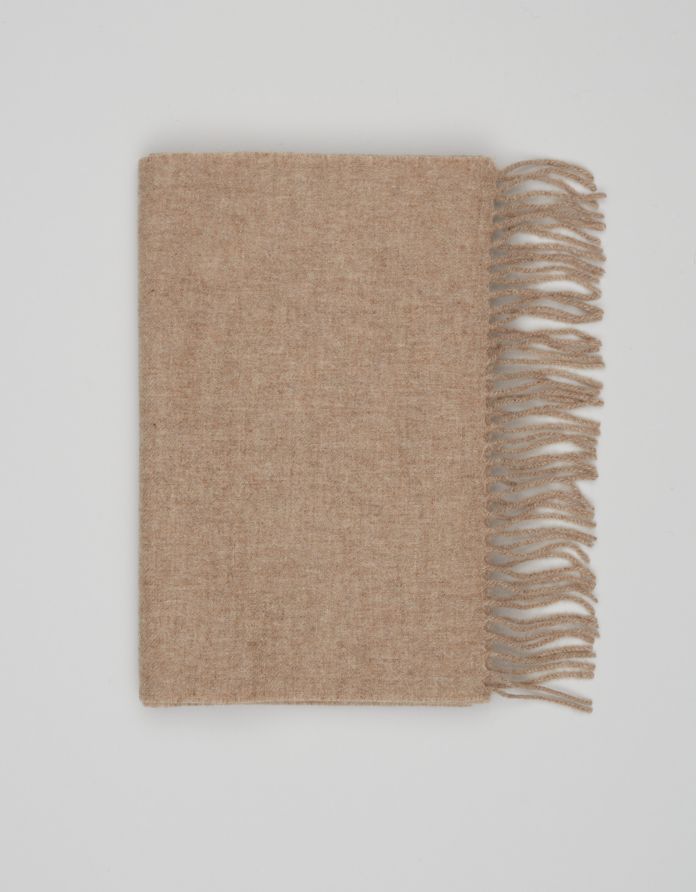 szalik wełniany lanadi beżowy (bz4)