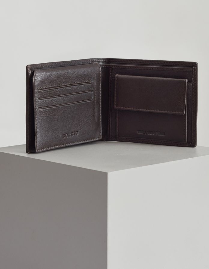 portfel dego brązowy