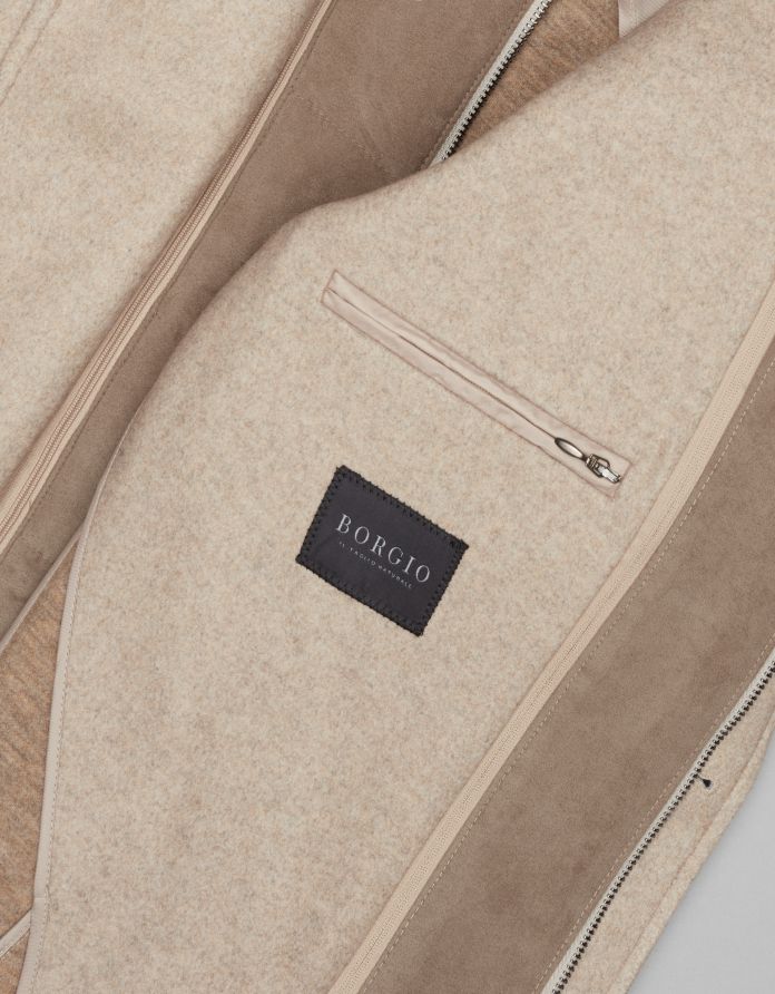 Płaszcz męski albareto beżowy