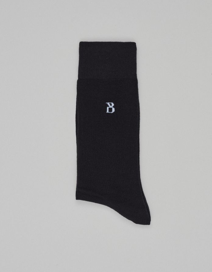 skarpety soft cotton blend czarne