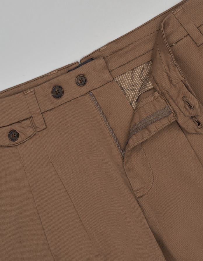 krótkie spodenki szorty tavullia khaki slim fit